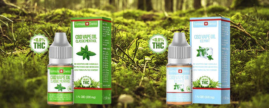 CBD-vapeöljymme uusissa mauissa, saatavilla 5 % CBD