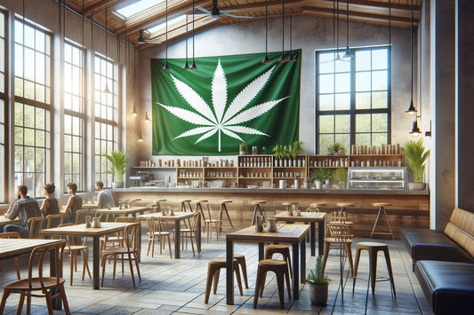 Viihtyisä kannabiskahvila