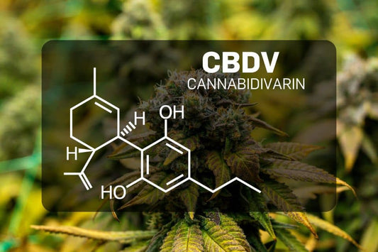 Kannabidivariinin (CBDV) kemiallinen rakenne