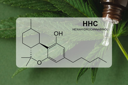 HHC:n molekyylirakenne