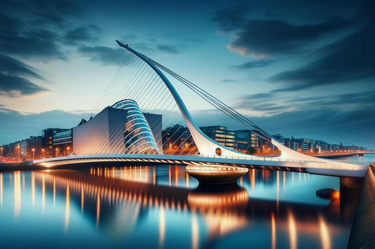 Samuel Beckettin silta, Dublin Irlanti