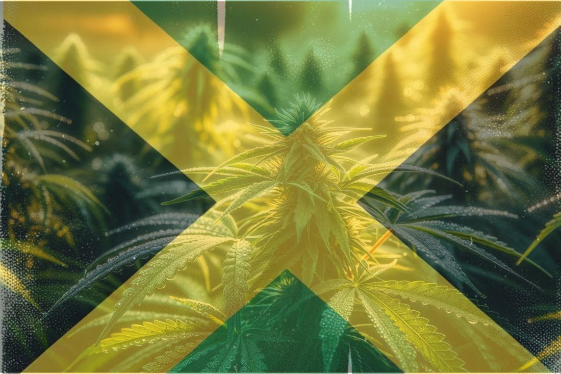 Kannabis ja Jamaikan lippu