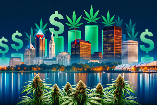 Kannabis ja Ohion kaupunkikuva takana
