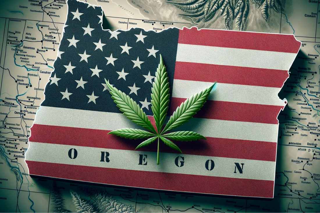 USA:n lippu, Kannabis, Oregon, Oregon