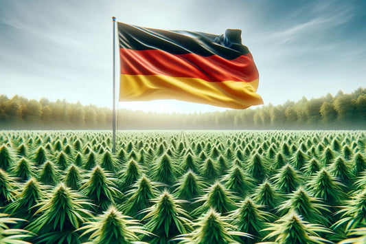Saksan lippu kannabisalalla