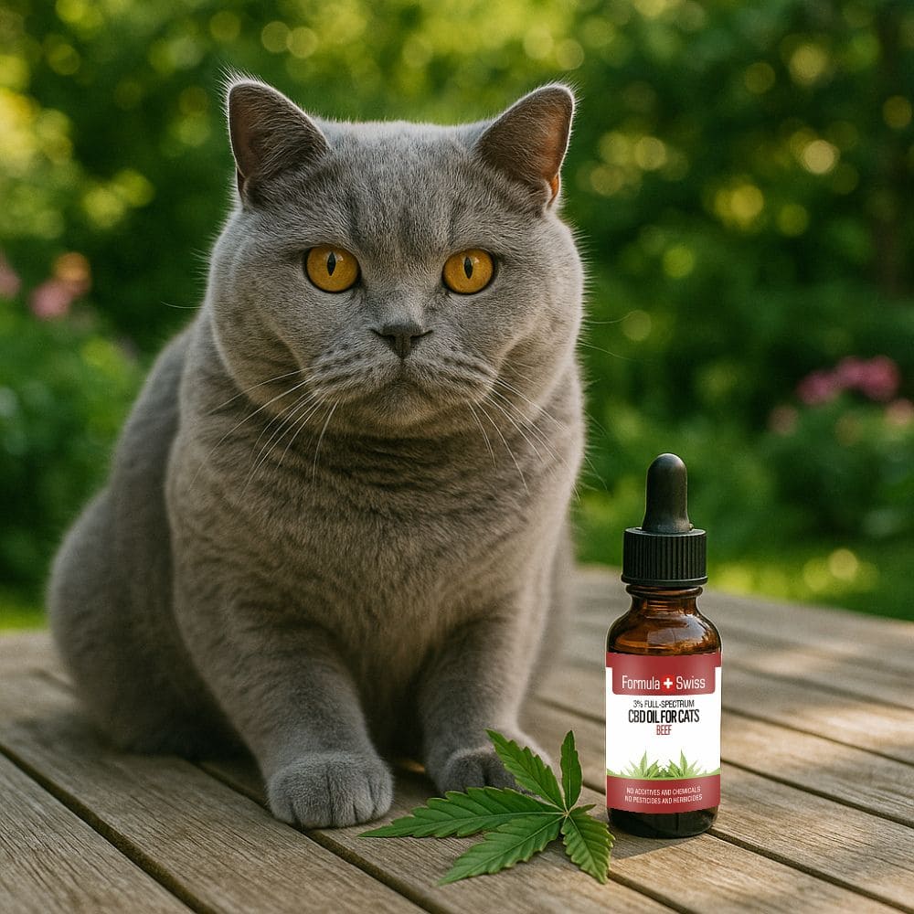 CBD-öljy kissoille naudanlihaa