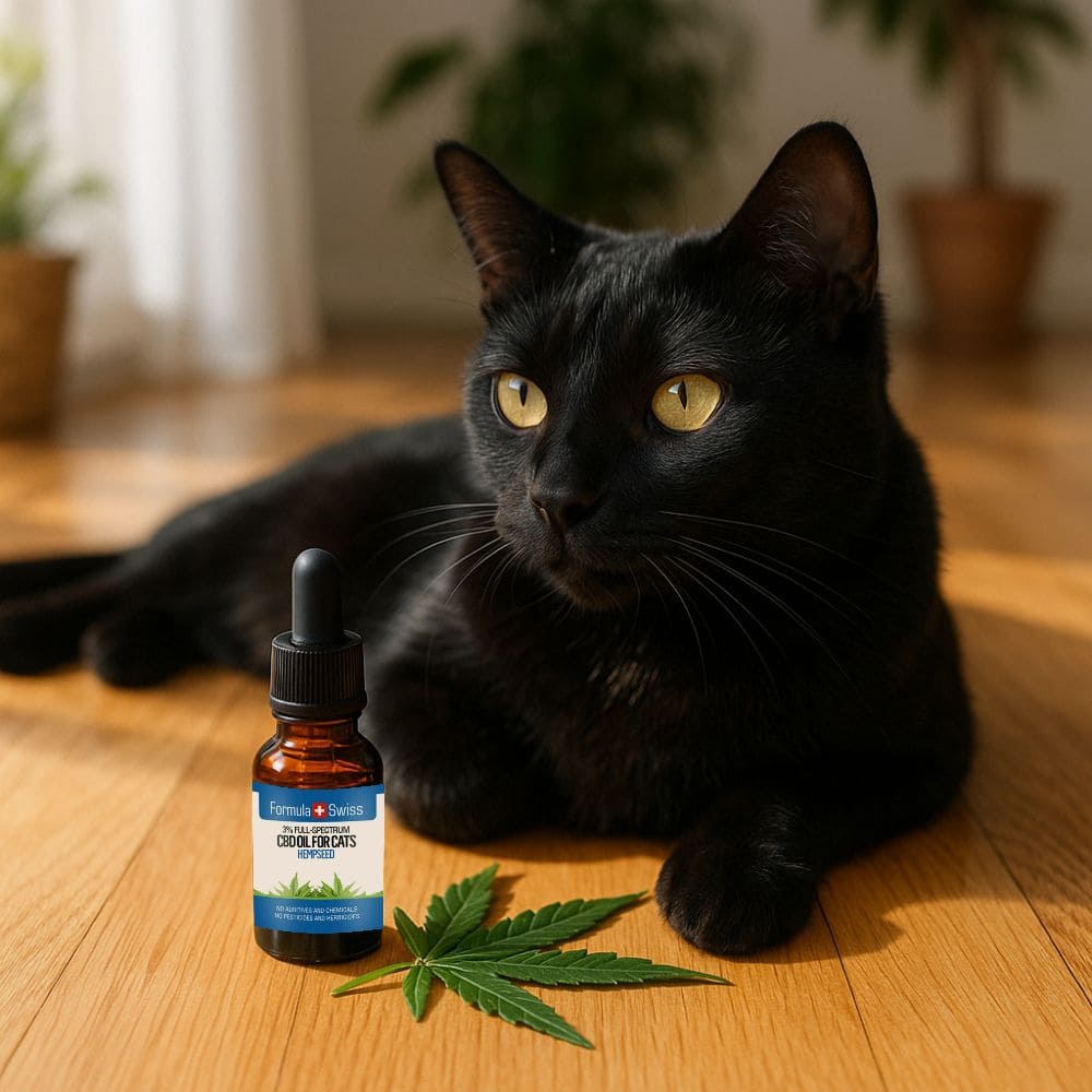 CBD oljy kissoille hampunsiemen