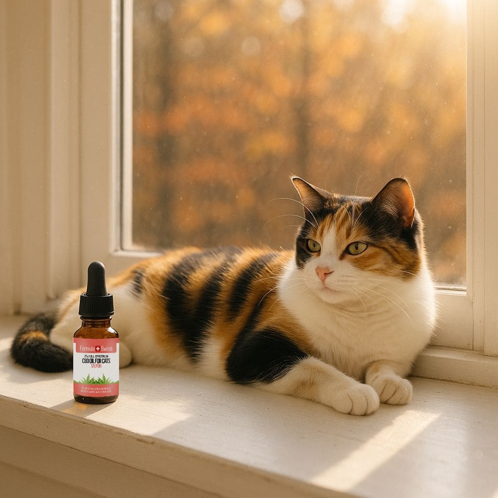 CBD oljy kissoille lohi
