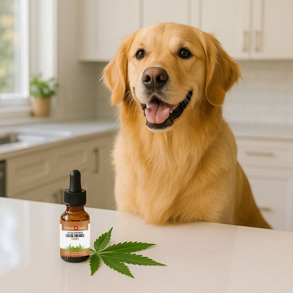 CBD oljy koirille kana