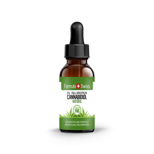 CBD-öljy luonnollisessa öljyssä 0.2% THC