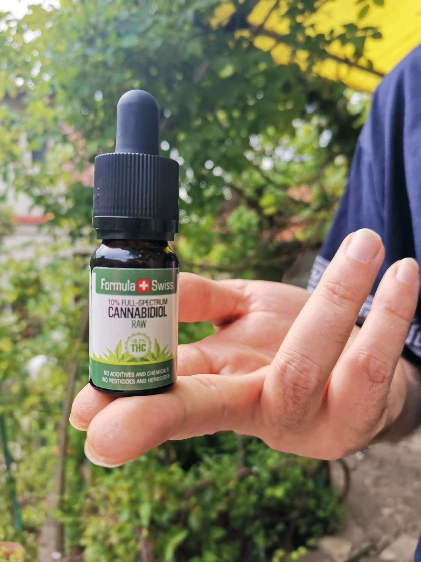 Formula Swiss orgaaninen RAW CBD öljy